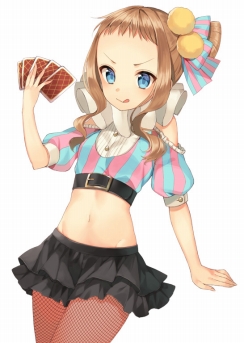 画像ギャラリー No.007のサムネイル画像 / 「桃色大戦ぱいろん+」新キャラ「葉月勇花」や限定カード2枚が登場