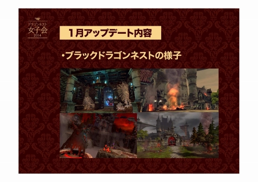画像ギャラリー No.006のサムネイル画像 / 「ドラゴンネスト」2014年の最新アップデート情報をお届け。女性限定オフラインイベント“女子会2014”の会場で発表に