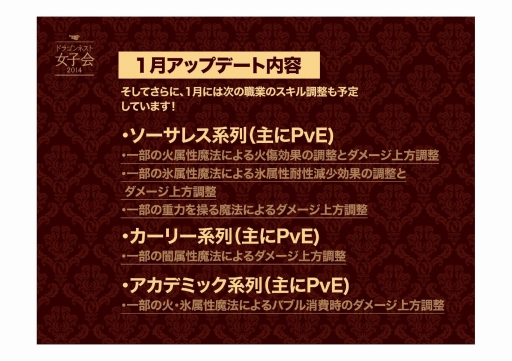 画像ギャラリー No.017のサムネイル画像 / 「ドラゴンネスト」2014年の最新アップデート情報をお届け。女性限定オフラインイベント“女子会2014”の会場で発表に