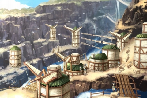 画像ギャラリー No.004のサムネイル画像 / 「Ys SEVEN」,新パーティキャラのムスタファ/マイシェラと“五氏族の里”から「セグラムの里」「カイロスの里」を紹介