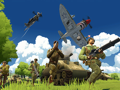 画像ギャラリー No.003のサムネイル画像 / 「Battlefield Heroes」,ローンチから一周年を記念して,プレイヤーに無料の特典サービスを実施中