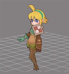 画像集#013のサムネイル/「キノスワールド」1次職全3種の新3Dモデル画像が公開に