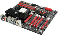 画像ギャラリー No.001のサムネイル画像 / 異種混合マルチGPU対応の890FXマザー「Crosshair IV Extreme」