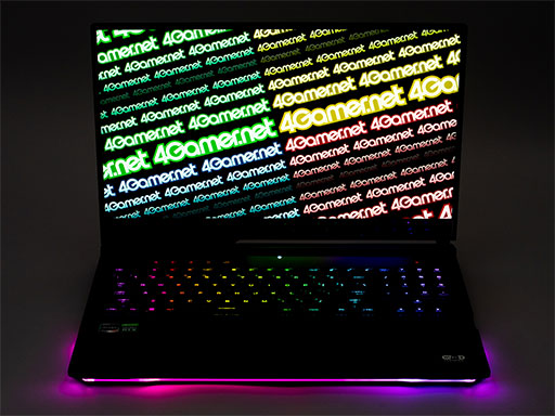 画像ギャラリー No.014のサムネイル画像 / ASUS「ROG Strix Scar 17」テストレポート。RTX 3080&Ryzen 9 5900HX搭載のハイエンドノートPCの性能を検証する