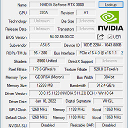 ꡼ No.005Υͥ / ASUSROG Strix RTX 3080-O12G-GAMINGץӥ塼12GBǤGeForce RTX 3080ϽǥǽˤʤäΤ