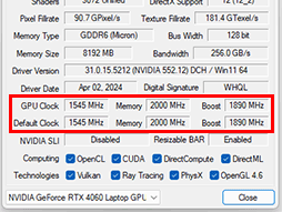 画像ギャラリー No.008のサムネイル画像 / Core Ultra搭載の16インチ級ゲームノートPC「ROG Zephyrus G16」は,ゲーマーの選択肢となるのかを検証してみた