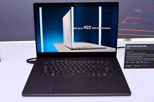 画像ギャラリー No.002のサムネイル画像 / AMDの最新CPUを積んだゲーマー向け薄型ノートPC「ROG Zephyrus G16」がASUSから登場