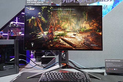 画像ギャラリー No.004のサムネイル画像 / ゲーマー向けディスプレイにも「AIアシスト」の波が来る? ASUSの最新有機ELディスプレイの見どころをチェック