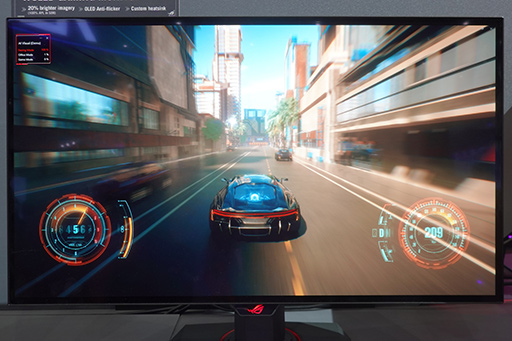 画像ギャラリー No.018のサムネイル画像 / ゲーマー向けディスプレイにも「AIアシスト」の波が来る? ASUSの最新有機ELディスプレイの見どころをチェック