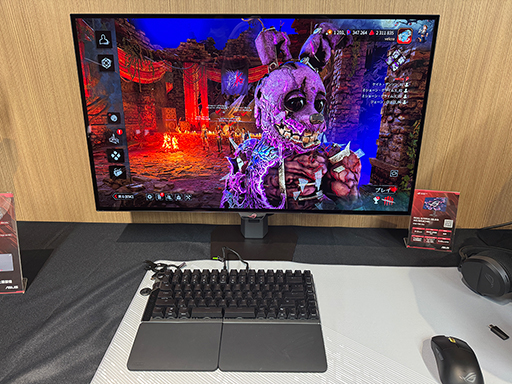 画像ギャラリー No.006のサムネイル画像 / ゲーマー向け新型有機ELディスプレイやRTX 5080搭載小型PC,初音ミクコラボPCパーツなどASUSが今後発売予定の製品を披露