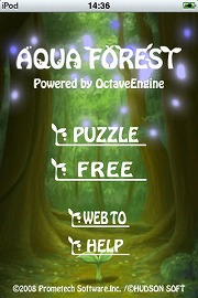 画像集#001のサムネイル/iPhone&iPod touch用「AQUA FOREST」のムービーがYouTubeで公開中