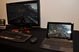 画像ギャラリー No.015のサムネイル画像 / NVIDIA,Tegra 3の要点を解説。「Tegra 3タブレット上で動くSkyrim」を直撮りムービーでチェックしてみよう