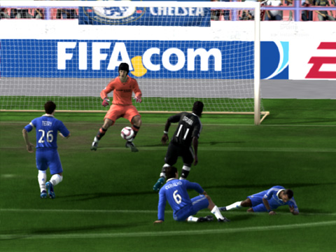 画像集#001のサムネイル/とにかくリアルなサッカーシミュレーション「FIFA 09」のデモ版をUp