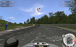 画像ギャラリー No.010のサムネイル画像 / 傑作レースシム「RACE 07」に,ドイツの名コースとモンスターマシンを追加した「GTR:Evolution」のレビューを掲載