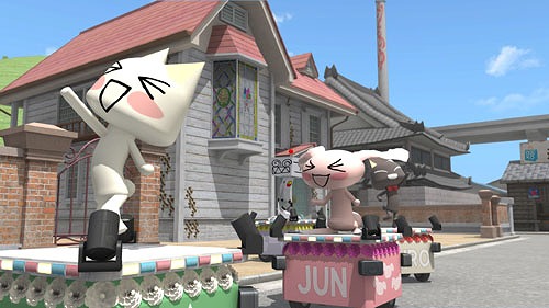 画像ギャラリー No.001のサムネイル画像 / 「どこでもいっしょ」,ゴールデンウィークイベントの詳細が発表。3D立体視を利用した「トロと3Dなのニャ!」の上映やチャリティグッズの販売を予定