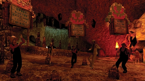 画像集#001のサムネイル/PS Home,3月19日のアップデートで「みんなでスペランカー」ラウンジ実装。26日には「バイオハザード5」ラウンジの機能拡張も