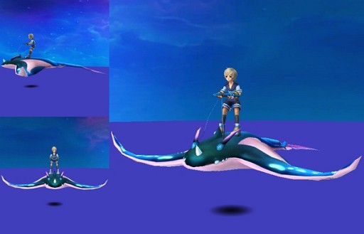 画像ギャラリー No.002のサムネイル画像 / 「IRIS Online」,新たな乗り物に人なつっこい3種類の「マンタ」が登場