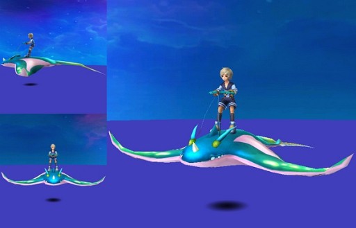 画像ギャラリー No.004のサムネイル画像 / 「IRIS Online」,新たな乗り物に人なつっこい3種類の「マンタ」が登場