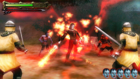 画像ギャラリー No.001のサムネイル画像 / PSP「アンデッドナイツ」,大量の敵兵を一気にゾンビ化できる必殺技を公開