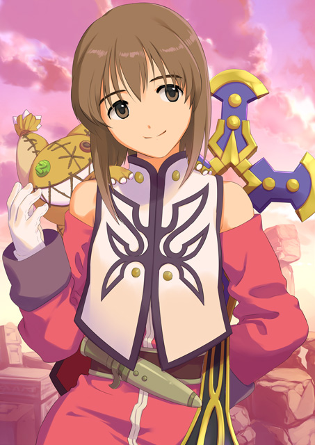 画像ギャラリー No.001のサムネイル画像 / 3月31日配信予定の「アイドルマスターSP」“カタログ14号”,今回の衣装は「テイルズ オブ ジ アビス」で玉の輿を狙うあの子のものだ