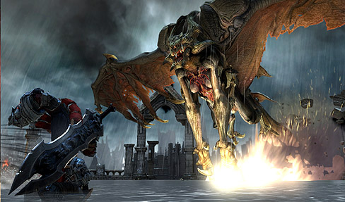 画像ギャラリー No.002のサムネイル画像 / KONAMI,黙示録後の世界を舞台にしたアクションゲーム,「DARKSIDERS 〜審判の時〜」の日本語ムービーを公開