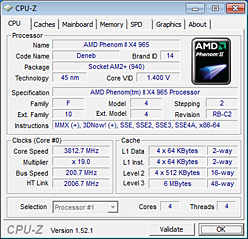 ꡼ No.005Υͥ / AMDǹ⥯åãPhenom II X4 965 Black Edition/3.4GHzץӥ塼Ǻ