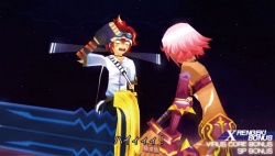 画像ギャラリー No.046のサムネイル画像 / シリーズから30名を超えるキャラクターが集結,PSP「.hack//Link」仲間との協力が鍵を握る「ユニゾンバトル」を紹介