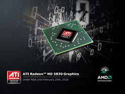 ꡼ No.002Υͥ / AMDHD 5800꡼β̥ǥATI Radeon HD 5830פȯɽ1120SP