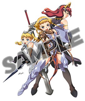 画像ギャラリー No.003のサムネイル画像 / PSP「クイーンズブレイド スパイラルカオス」,ショップ別特典公開!