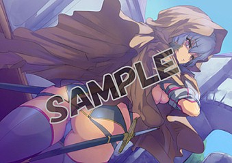 画像ギャラリー No.007のサムネイル画像 / PSP「クイーンズブレイド スパイラルカオス」,ショップ別特典公開!