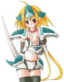 画像ギャラリー No.092のサムネイル画像 / 敵は自分達!? 「クイーンズブレイド スパイラルカオス」,美闘士達にそっくりな「ドッペンルゲンガー」と美少女型モンスターを紹介