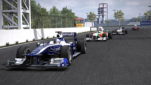 画像ギャラリー No.007のサムネイル画像 / コードマスターズ,FIA公認のF1レースゲーム「F1 2010」を本日10月7日発売。ゲームの雰囲気がよく分かるムービーを公開