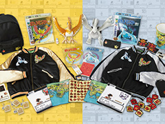 「ポケットモンスター 金・銀」,25周年を記念したグッズを11月21日10:00に発売。ホウオウ,ルギアのスカジャンなど