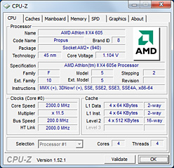 ꡼ No.004Υͥ / Athlon II X4 605eסAthlon II X2 240eץӥ塼TDP 45Wǥåɡǥ奢륳CPUå