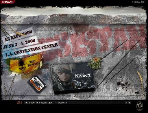 画像集#002のサムネイル/小島プロダクション,E3特設サイトをオープン。「METAL GEAR SOLID RISING」最新情報が公開されるかも?
