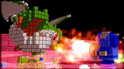 画像ギャラリー No.006のサムネイル画像 / 2Dドットが3D化した異色の世界観 「3Dドットゲームヒーローズ」2009年11月5日に発売