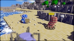 画像ギャラリー No.005のサムネイル画像 / ファミコン世代注目!! 「3Dドットゲームヒーローズ」のメディア先行体験イベントをレポート