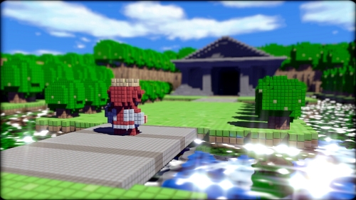 画像ギャラリー No.007のサムネイル画像 / ファミコン世代注目!! 「3Dドットゲームヒーローズ」のメディア先行体験イベントをレポート