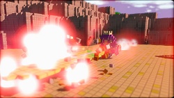 画像ギャラリー No.006のサムネイル画像 / 女性主人公も登場!「3Dドットゲームヒーローズ」,多彩な武器や巨大ボスなど最新情報が公開