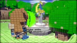 画像ギャラリー No.012のサムネイル画像 / 女性主人公も登場!「3Dドットゲームヒーローズ」,多彩な武器や巨大ボスなど最新情報が公開