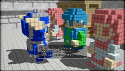 画像ギャラリー No.019のサムネイル画像 / 女性主人公も登場!「3Dドットゲームヒーローズ」,多彩な武器や巨大ボスなど最新情報が公開