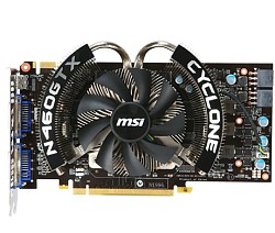 画像ギャラリー No.001のサムネイル画像 / MSI,独自クーラー搭載でクロックを引き上げたGTX 460カード
