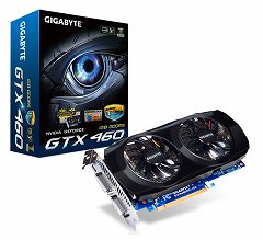画像ギャラリー No.001のサムネイル画像 / CFD販売,OC仕様のGIGABYTE製GTX 460カード2製品を発売
