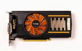 画像ギャラリー No.001のサムネイル画像 / OC仕様でグラフィックスメモリ1GB版のZOTAC製GTX 460カード