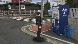 画像ギャラリー No.001のサムネイル画像 / 「喧嘩番長4」アサヒ飲料とコラボ。ゲーム内に自動販売機が登場