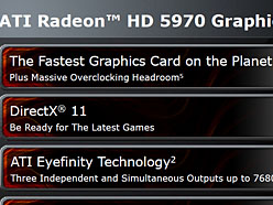 ꡼ No.012Υͥ / AMDHD 5000꡼Ǿ̤Υǥ奢GPU塼ATI Radeon HD 5970ȯɽ