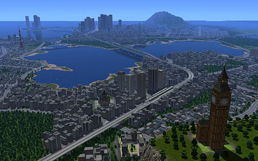 画像ギャラリー No.006のサムネイル画像 / 飛躍的なグラフィックスとゲーム性の向上を21m以上の大スクリーンで堂々公開,「A列車で行こう9」の製品発表会が国内最大級の“映画館”にて開催