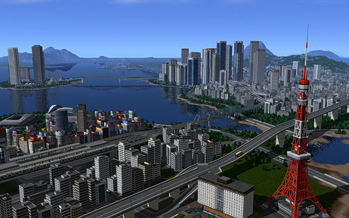 画像ギャラリー No.008のサムネイル画像 / 飛躍的なグラフィックスとゲーム性の向上を21m以上の大スクリーンで堂々公開,「A列車で行こう9」の製品発表会が国内最大級の“映画館”にて開催