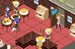 画像ギャラリー No.004のサムネイル画像 / mixiアプリのお手軽経営シム「セルフィれすとらん」とは