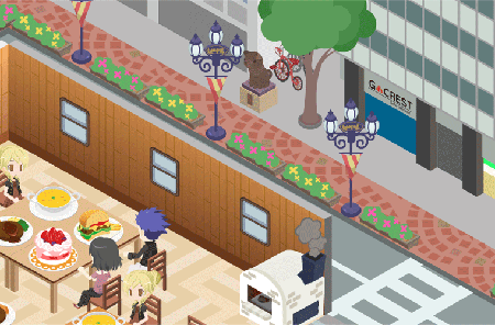 画像ギャラリー No.013のサムネイル画像 / mixiアプリのお手軽経営シム「セルフィれすとらん」とは